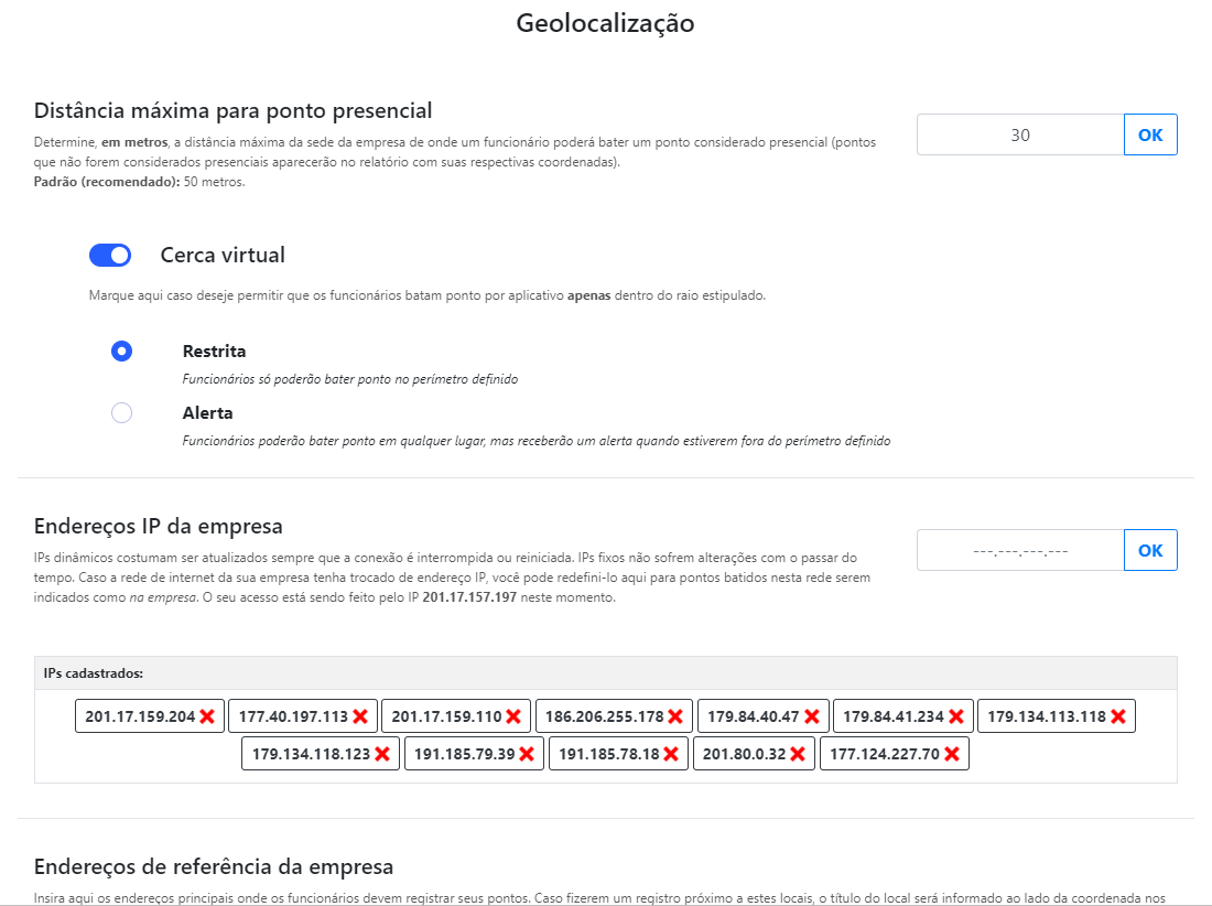 Tolerância de atrasos e chegadas antecipadas